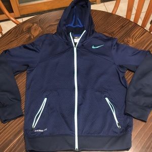 NIKE DRI FIT ZIP UP JACKET